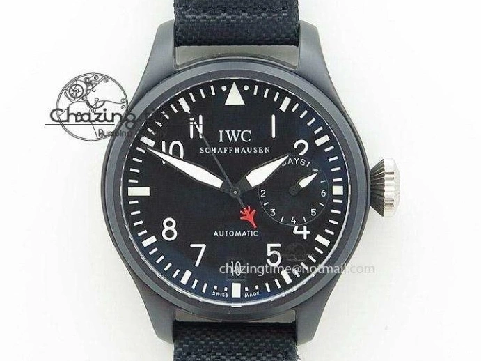 MIROTIME 0519 UrbanChic Pilot Chrono 2016 IW377714 ZF 1:1 Best Edition Blue Dial On SS Bracelet A7750 V 7272